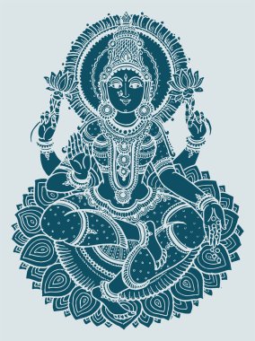 Lord Ganesha, Shiva Parvati, Lakshmi, Saraswati ve Radha Krisha gibi ünlü Hindu tanrıları çizmek veya çizmek.
