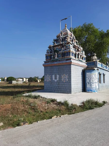 Bangalore Karnataka India May 2021 Closeup Beautiful Local Indian Temples — Stock fotografie