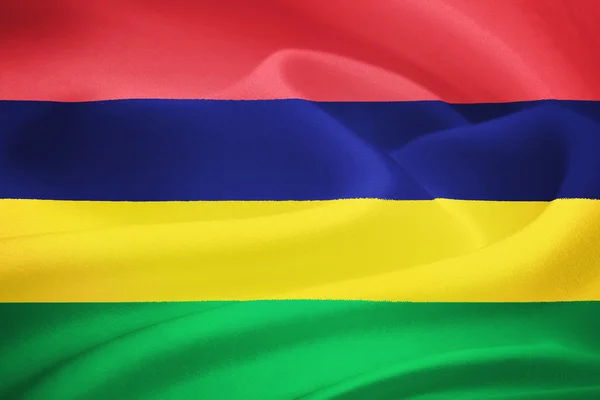 Flag of  Mauritius — Stock Photo, Image