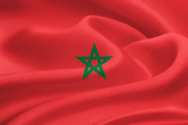 Flagga Marocko — Stockfoto