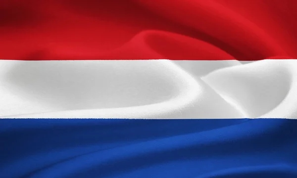 Nederlandenes flag - Stock-foto