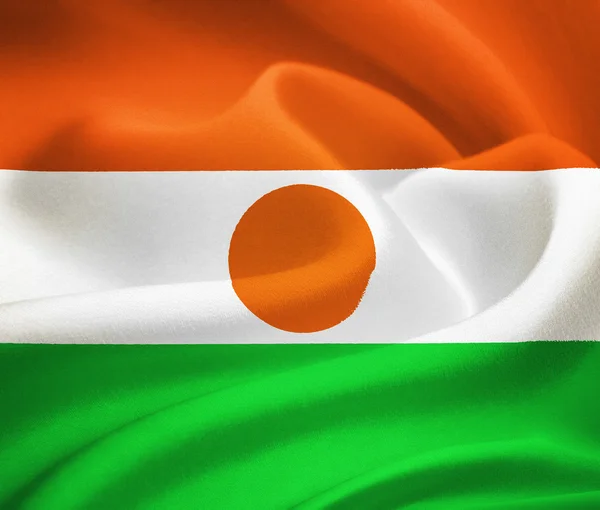 Σημαία του Νίγηρα — Φωτογραφία Αρχείου