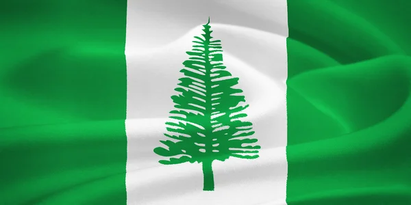 Flag of the Norfolk Island — Stock Photo, Image