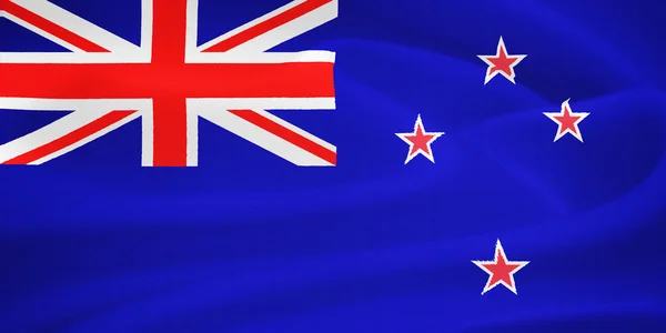 Bandera de New Zealand — Foto de Stock