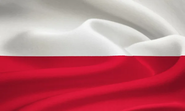 Flag of Poland — Stock Photo, Image