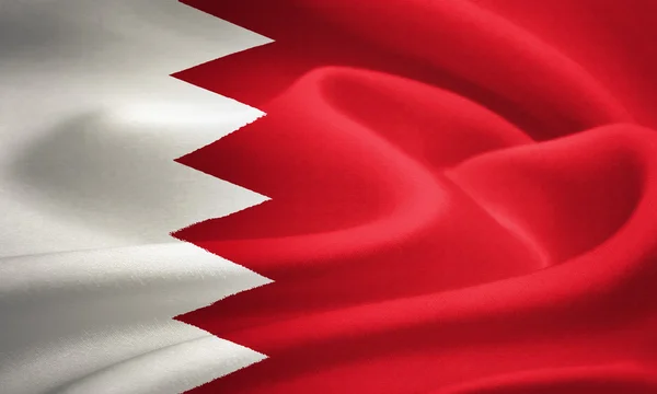 Bandera de Bahrain —  Fotos de Stock