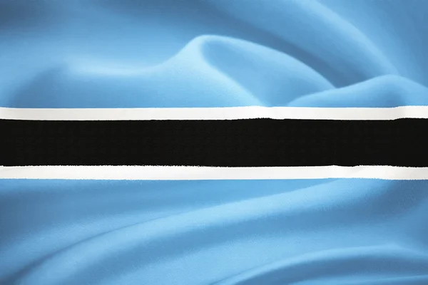 Bandera de Botswana — Foto de Stock