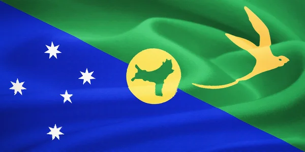 Flag of the Christmas Island — Stock Photo, Image