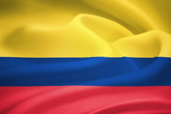 Σημαία Κολομβίας — Φωτογραφία Αρχείου