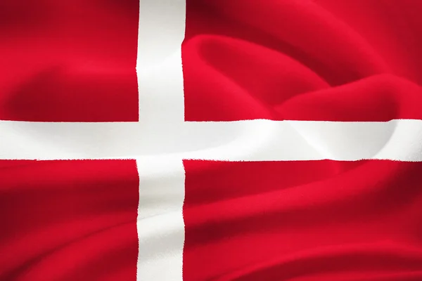 Flag of Denmark — Stock Photo, Image