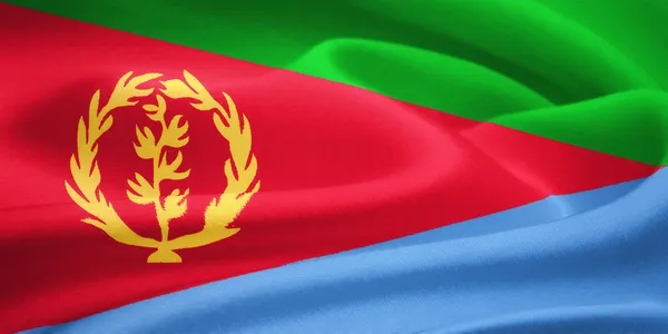 Bandera de eritrea — Foto de Stock