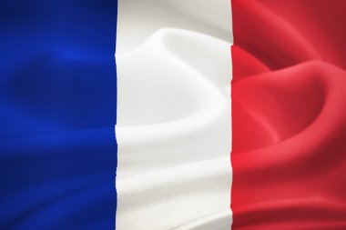 Flag of France clipart