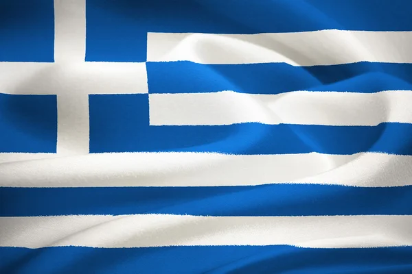 Bandera de Grecia — Foto de Stock