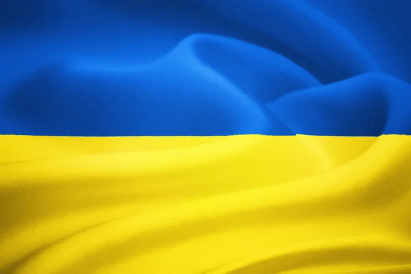 Flagge der Ukraine — Stockfoto