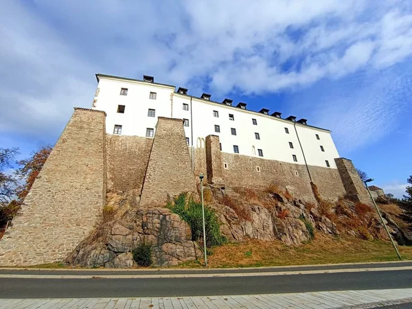 Castelo Kada Originalmente Castelo Real Gótico Kadan Região Nad Labem — Fotografia de Stock