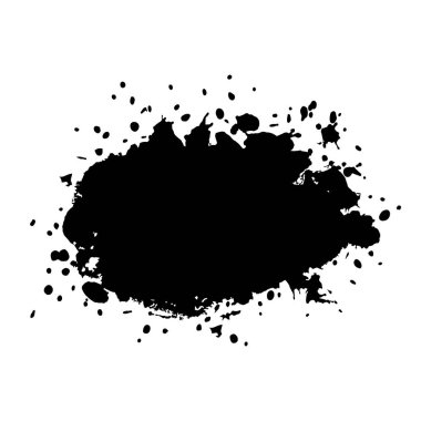 Çizgiler, lekeler, noktalar, çizgiler ile homurdanan mürekkep lekesi. Tabaklar dolusu boya, Rorschach Testi için suluboya. Posta kartı, afiş, afiş tasarımı için kullanın..