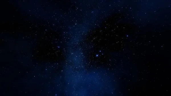 Stars in sky, starry night starlight shine of milky way, space cosmic background, starry background 3d render