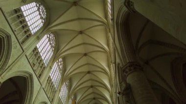 Yazın bir gün Brüksel, Belçika şehir merkezini gezin.