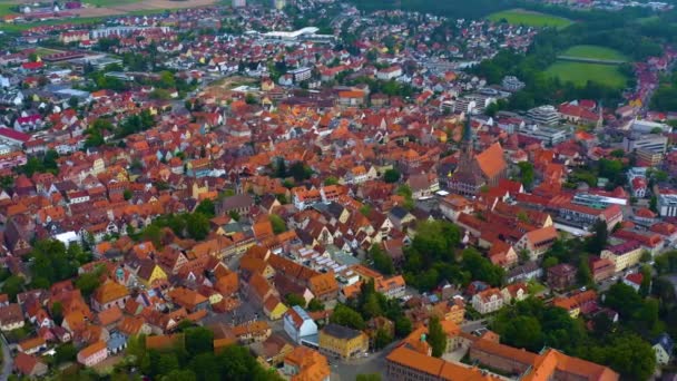 독일의 중심부를 공중에서 내려다본 바이에른 — 비디오