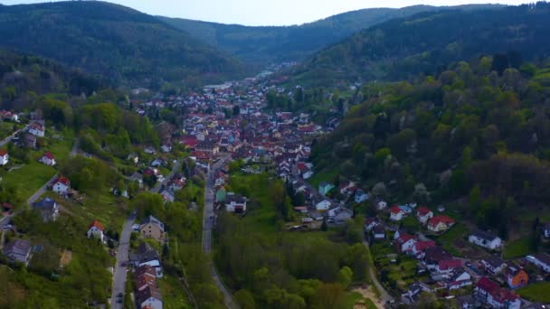 ドイツの都市の空中写真 動画クリップ