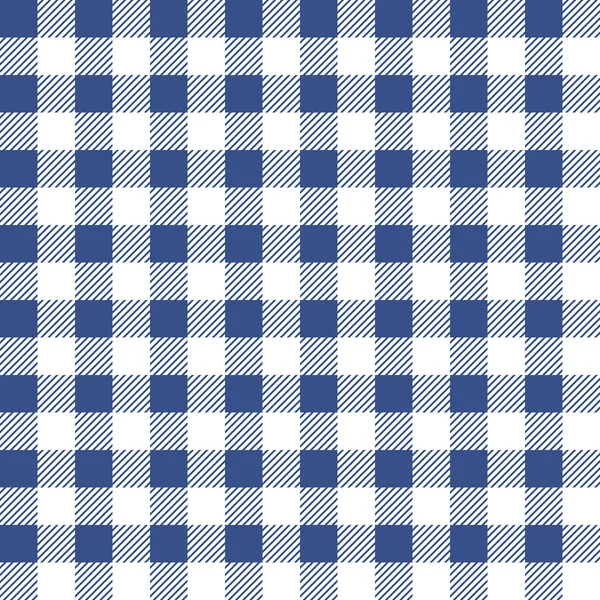 Gingham pattern. Seamless pastel vichy backgrounds for tablecloth, dress, skirt, napkin, or other design. Blue and transparent background. — Stock Vector