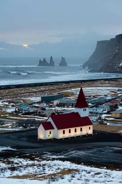 İzlanda 'daki Vik manzarası