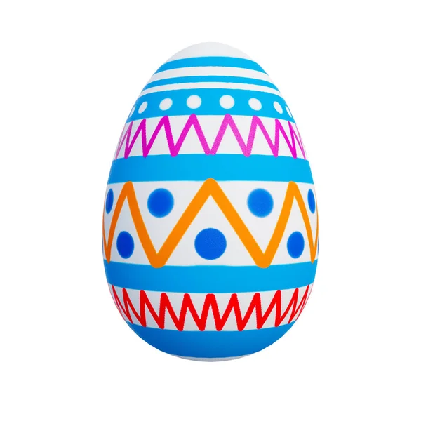 Colorful Easter Eggs White Background Easter Day Render — Stock Photo, Image