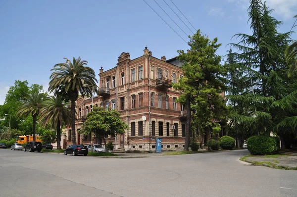 House Sukhumi Capital Separatist State Abkhazia — Stock Photo, Image