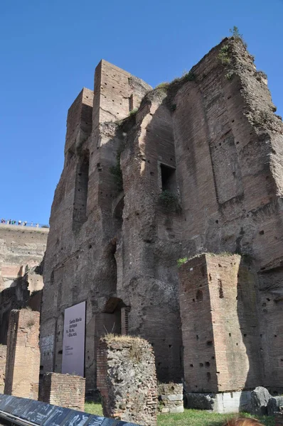 Restos Fórum Romano Roma Itália — Fotografia de Stock