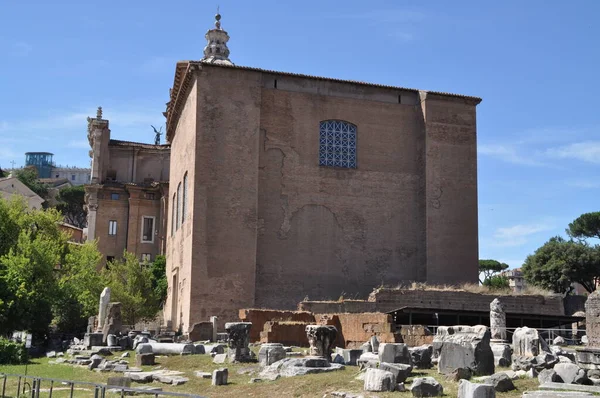 Курія Юлія Римському Форумі Римі Італія — стокове фото