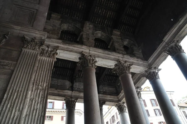 Bývalý Římský Chrám Pantheon Římě Itálie — Stock fotografie