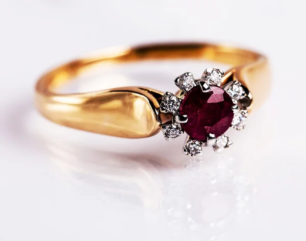 Smycken ring — Stockfoto