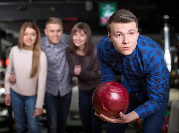 Hra bowling — Stock fotografie