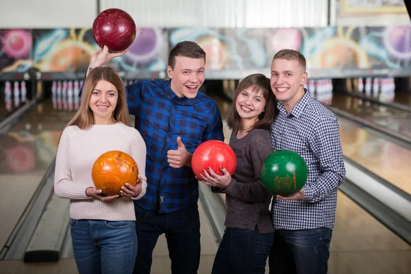 Hra bowling — Stock fotografie