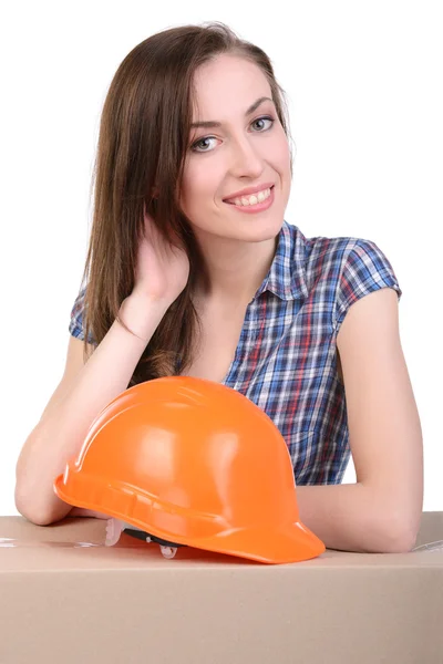 Constructeur féminin — Photo