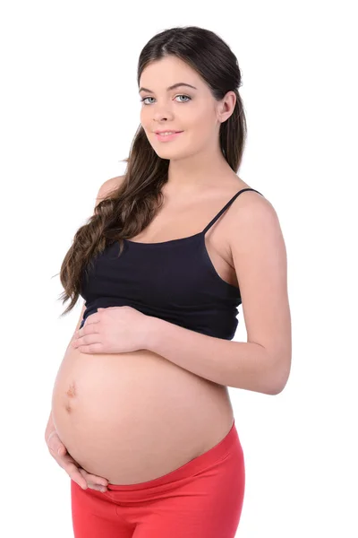 Mujer embarazada. — Foto de Stock