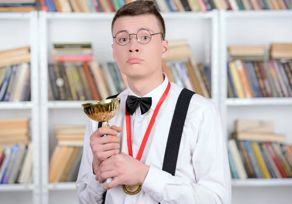 Intelligenter Schüler — Stockfoto