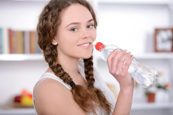 Fitness en casa — Foto de Stock