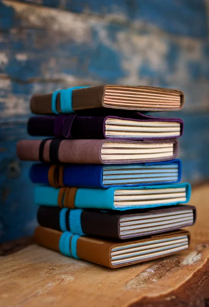 Leather journals — Stock Photo, Image