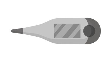 Tıbbi ekipman bazal elektronik termometre. Sağlıklı konsept