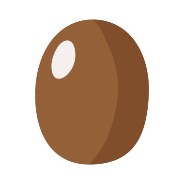 Vektör çizgi filmi taze kiwifruit. Çevre gıda alışverişi.