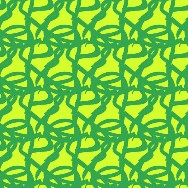 Vektör desensiz yeşil parlak grunge. Arkaplan çizimi, kumaş ya da kağıt için dekoratif tasarım. Süs