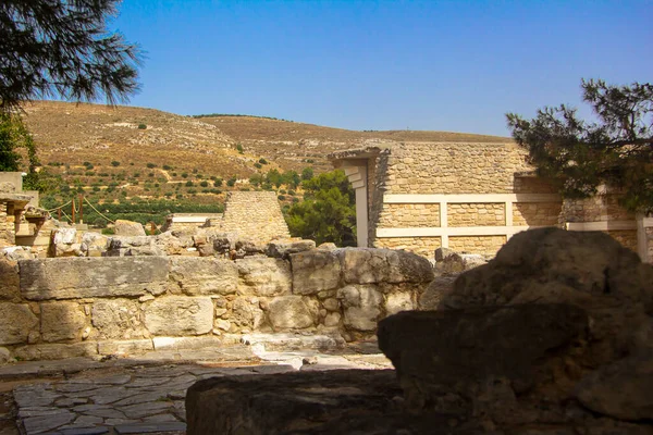 Territorio Del Palacio Knossos —  Fotos de Stock