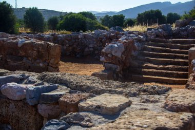 Malia 'daki Minos Sarayı' nın doğu tarafında.
