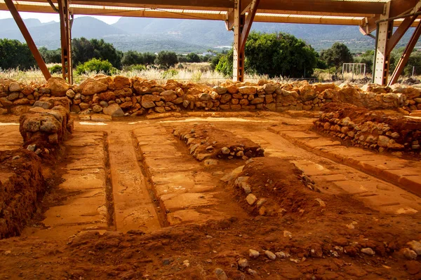 Excavations Northwestern Premises Malian Palace Treasury Loggia Sacrificial Bowl Workshops — Stock Photo, Image