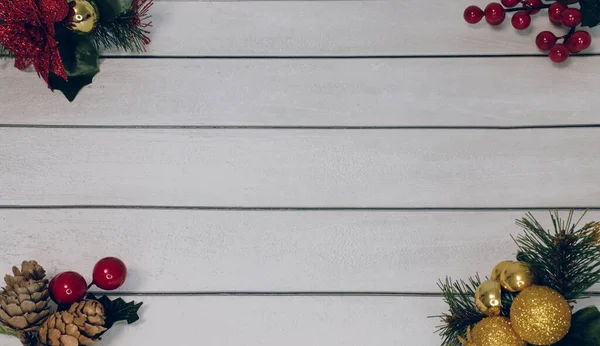 Metin için yeri olan Noel arkaplanı