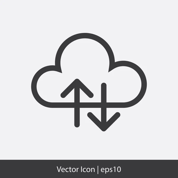 Cloud icon — Stock Vector