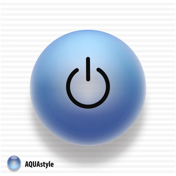 Power button icon — Stock Vector