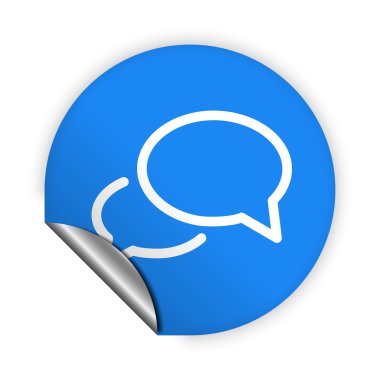 ileti veya sohbet simgesi