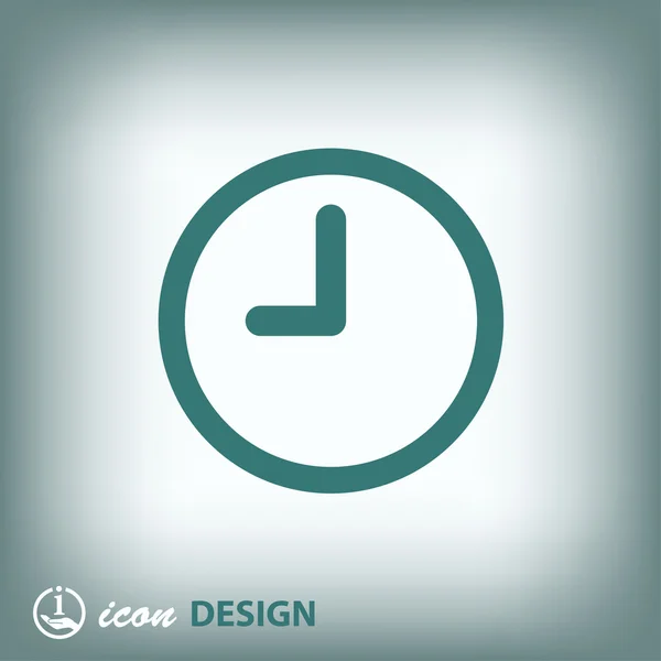 Icono del reloj — Archivo Imágenes Vectoriales